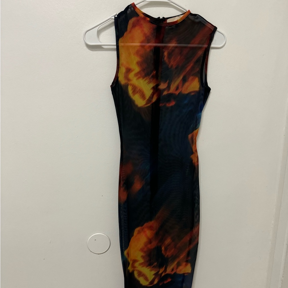Meshki midi dress
